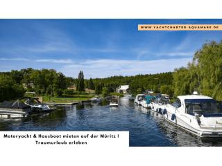 Motoryacht & Hausboot mieten auf der Müritz | Traumurlaub erleben