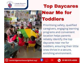 Top Daycares Near Me for Toddlers