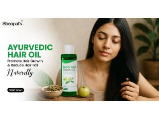 Ayurvedic Hair Oil – Promote Hair Growth & Reduce Hair Fall