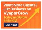 VyaparGrow: India’s Easiest Free Business Listing Site!