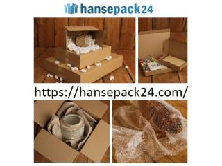 Hochwertiges Verpackungsmaterial online kaufen – Jetzt bei Hansepack24