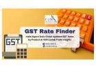 GST Rate Finder – Check Updated GST Rates by Product & HSN Code