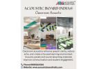 Class Room Acoustics in Delhi | Wooden Slats | Pet acoustic boards