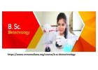 Bsc course biotechnology