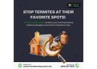 Stop termites at their favorite spots!