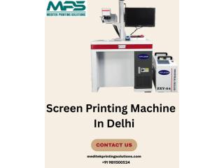 High Quality Screen Printing Machine In Delhi For Professional Printing Needs