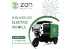 3 Wheeler Electric Vehicle Revolution with Zen Mobility