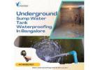 Underground Sump Tank Waterproofing in Bangalore