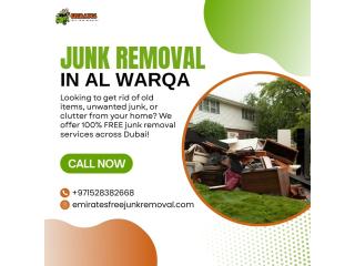 FREE Junk Removal in Al Warqa – Fast, Professional & Hassle-Free!