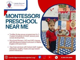 Montessori Preschool Near Me