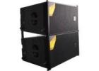 High Output Line Array Speaker Solution