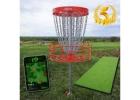 Practice Putts Anywhere with a Pro-Style Frisbee Golf Basket