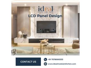 Modern LCD Panel Design Ideas for Stylish Homes | Ideal Modular Kitchen