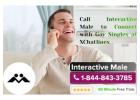 Call Interactive Male to Connect with Gay Singles at XChatlines  