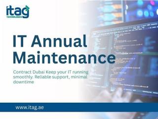 Trusted IT Annual Maintenance Services Dubai for Better Performance