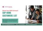 Drive Smarter Outreach with a Verified SAP HANA Users List