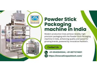 Technology built for seamless flow with Powder Stick Packaging machine in India