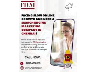 Facing Slow Online Growth and Need a Search Engine Marketing Company in Chennai?