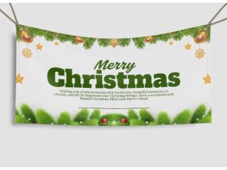 Why Our Outdoor Vinyl Christmas Banners Are a Holiday Must-Have
