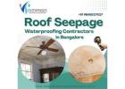 Roof Seepage Waterproofing Contractors in Yelahanka, Bangalore
