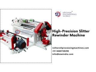 High-Precision Slitter Rewinder Machine