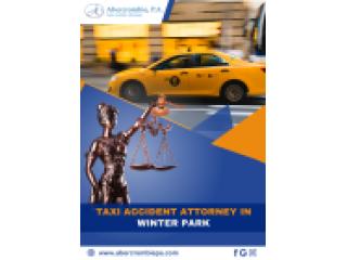 Experienced Taxi Accident Attorney in