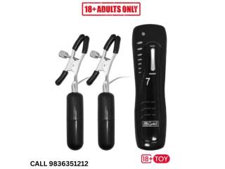 Nipple Clamp Vibrator | Adjustable Pleasure Toy | 18 Plus Toy