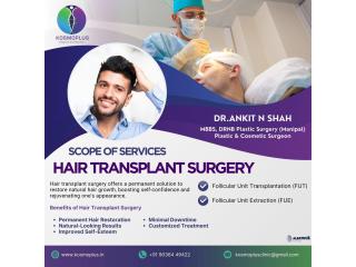 Advanced Hair Transplant in Ahmedabad with Expert Care at KosmoPlus
