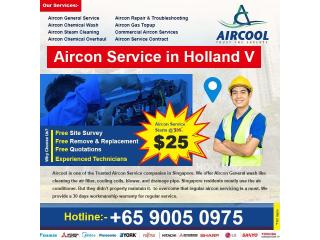 Aircon service in Holland village