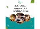 Online FSSAI Registration – Simple & Reliable