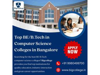 Top BE/B.Tech in Computer Science Colleges in