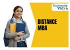 Advance Career with Flexible Distance MBA