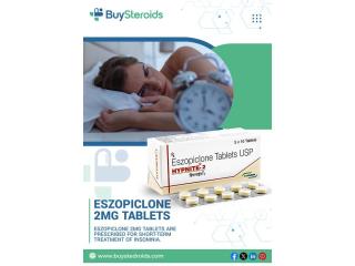 EsZopiclone 2 MG Tablets Online - Buy Steroids
