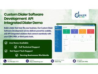 Custom Dialer Software – Designed for Your Business Workflow