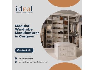 Top Modular Wardrobe Manufacturer in Gurgaon – Ideal Modular Kitchen