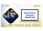 Buy a verified Real Estate Industry Email List marketing data