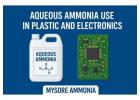 Aqueous Ammonia for Plastics and Electronics – Order 