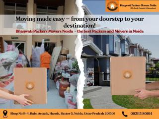 Bhagwati Packers Movers Noida - Complete Household Shifting Made Easy