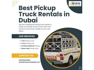 BEST PICKUP TRUCK RENTALS IN DUBAI – Call us Today: 00971586718209!