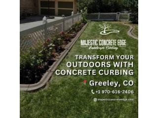 Concrete Landscaping Edging in Greeley, CO