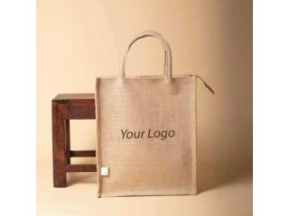 Jute Bag with Zip