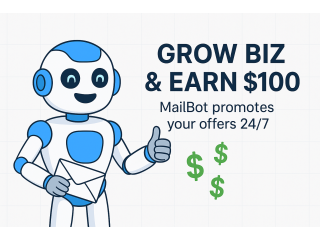 Automate Your Income: Earn $100/Sale with MailBot 24/7