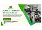 Dawn rides feel sacred. E bike on rent in varanasi along timeless ghats