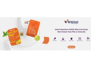 Fast Heartburn and Acidity Relief Oral Strips