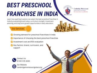 Best Preschool Franchise in India