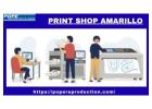 Increase your business's visibility by associating with top rated print shop in Amarillo 