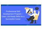 Professional Skill Development Program – Learn Job-Ready Skills for a Successful Career