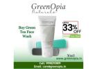 Buy Green Tea Face Wash From Top Brands at Best Offers - GreenOpia