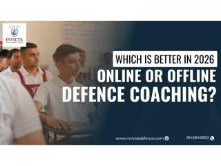Which Is Better in 2026 – Online or Offline Defence Coaching?