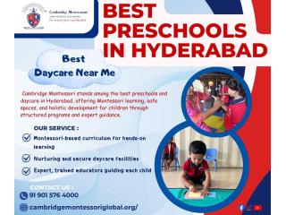 Best Preschools in Hyderabad | Daycare Near Me
